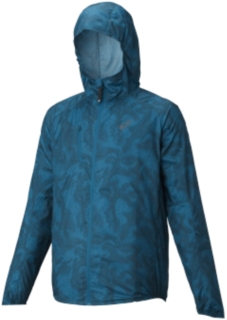【ASICS/アシックス】 FuijTrail Pack Jkt Mブルー ユニセックス アシックス
